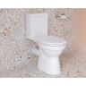 Комплект напольного безободкового унитаза VITRA S10 OPEN-BACK, сиденье микролифт, механизм 3/6 л 9822B003-7204